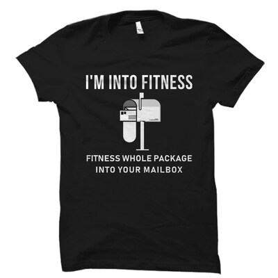 Postal Worker Gift, Mailman Shirt, Mail Carrier Gift, Post Office Worker Shirt, Postal Worker Gift, Postman Gift, I'm Into Fitness - image1